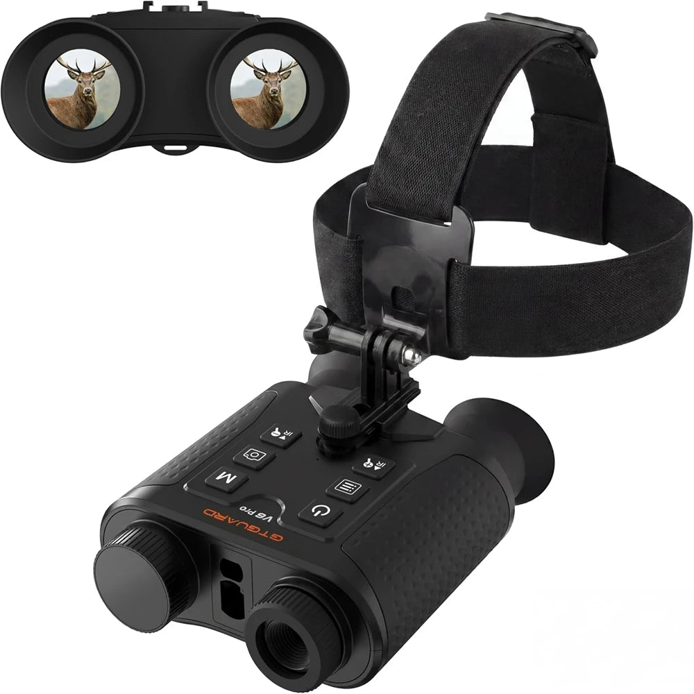 GTMEDIA 4K Night Vision Binoculars With 8X Digital Zoom