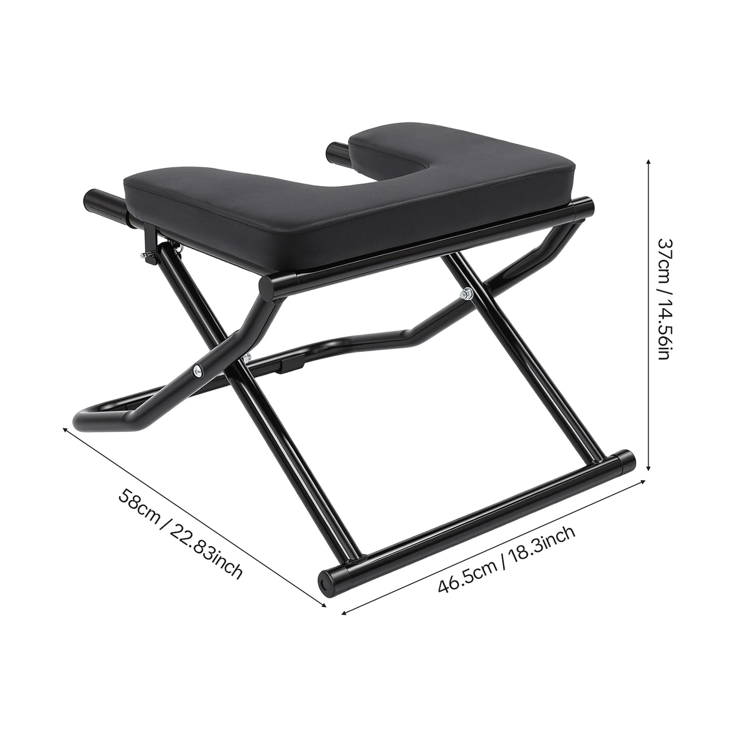 Heavy Duty Steel Inversion Chair With Thick Foam Cushion