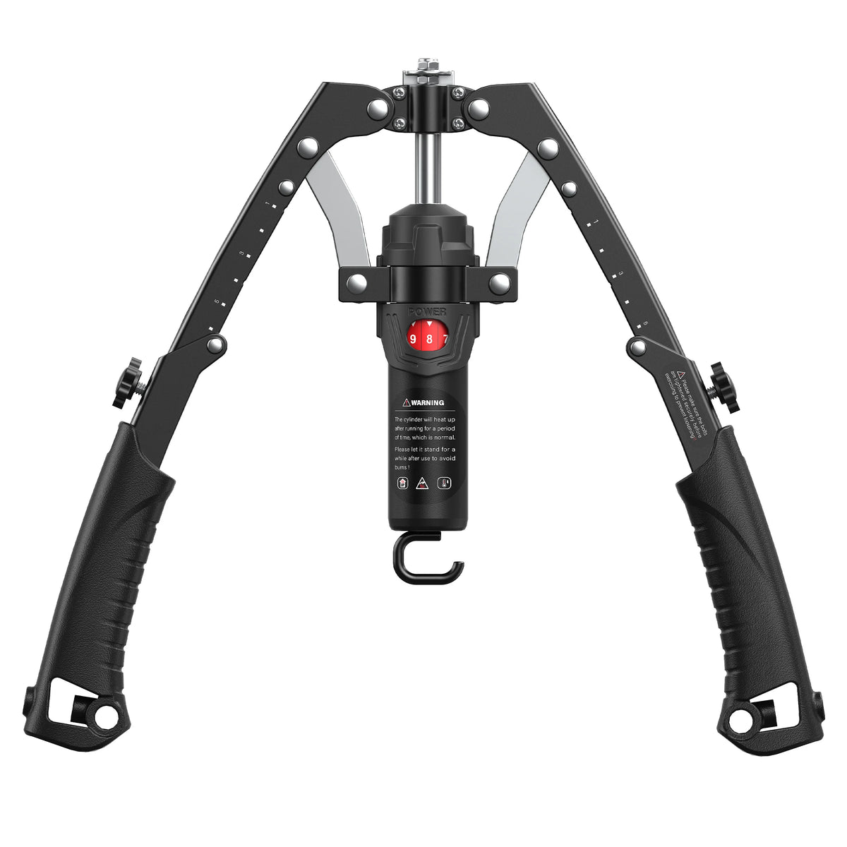 Hydraulic Resistance Full Body Power Trainer With Detachable Ab Wheel