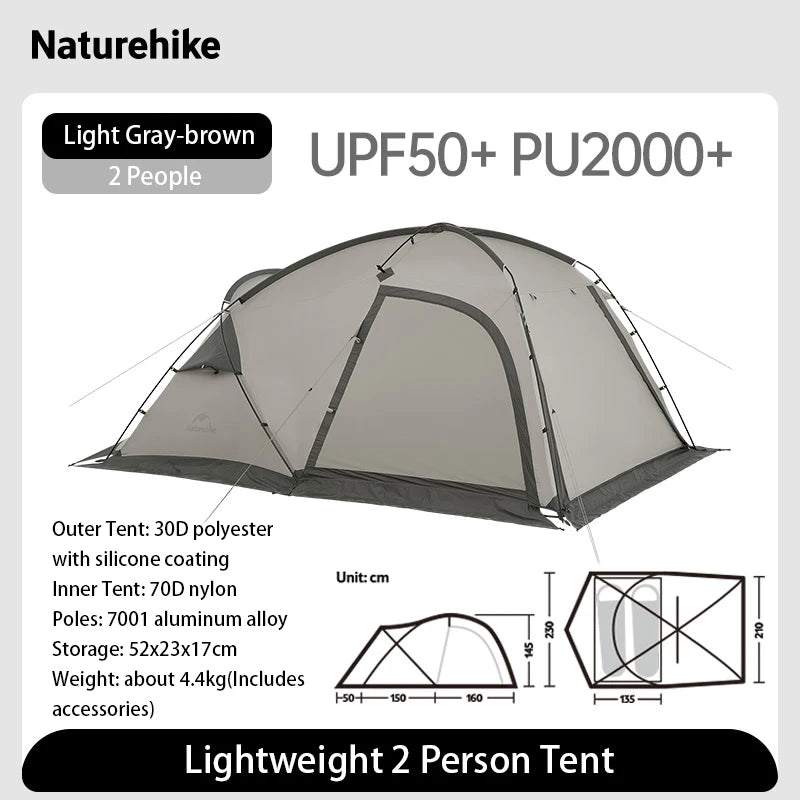 Naturehike Massif Hot Tent With Stove Jack And Waterproof Cover